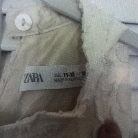 Elegant Cream Lace Dress - Picture 2 of 3